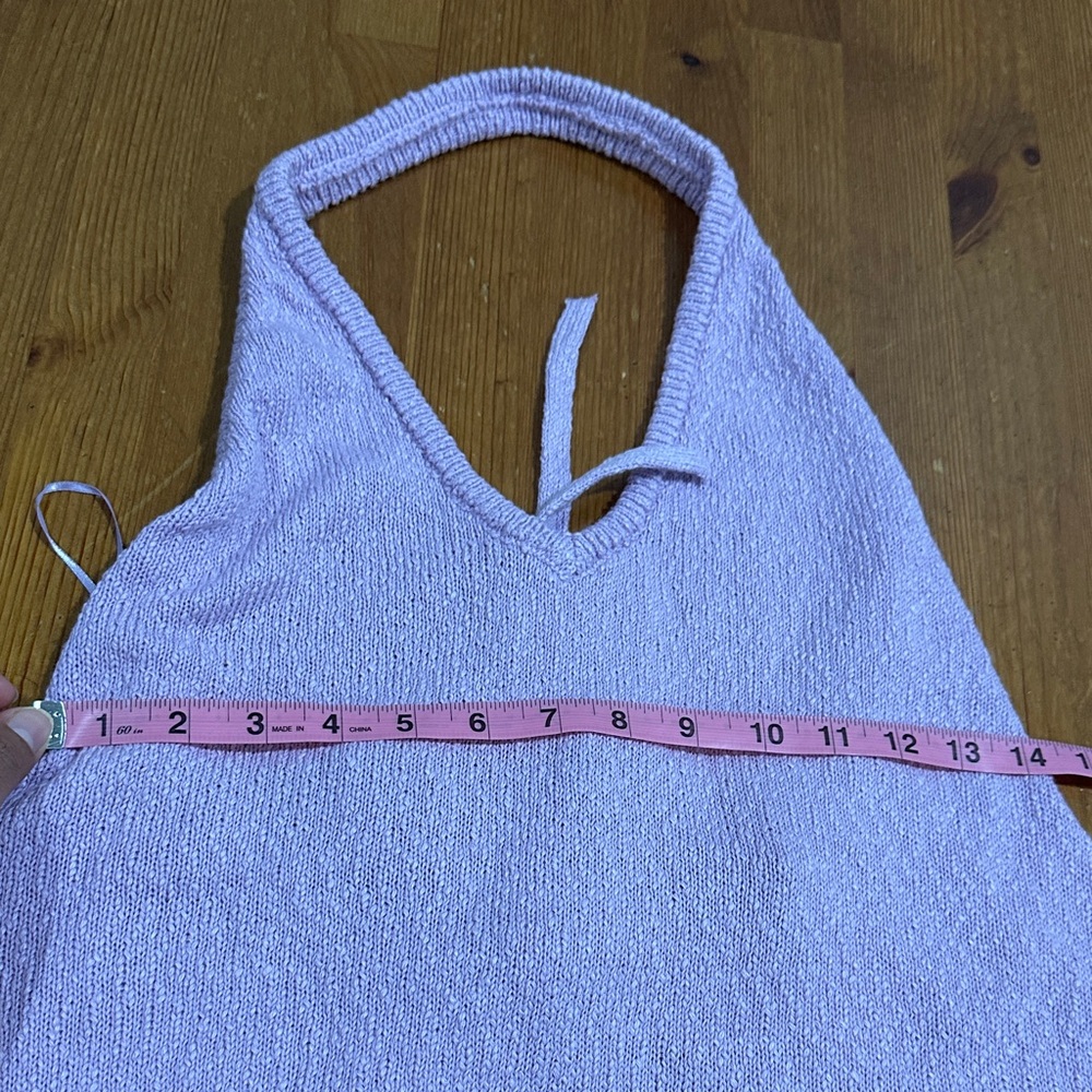 Free People Lavender V-Neck Knit Tank & Shorts Loungewear Set - Picture 8 of 11
